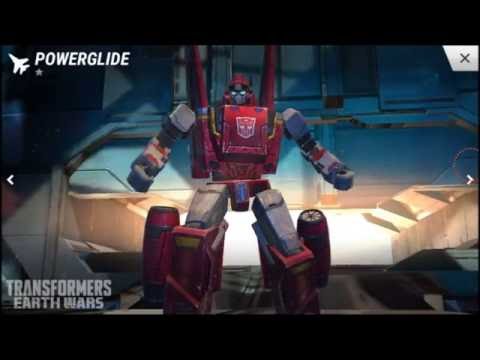 Transformers Earth Wars vs Combiner Toy Powerglide Overview