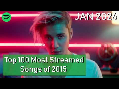 Top 100 Most Streamed Songs of 2015