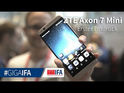 ZTE Axon 7 mini: 299-Euro-Smartphone im Hands-On - IFA 2016 - GIGA.DE