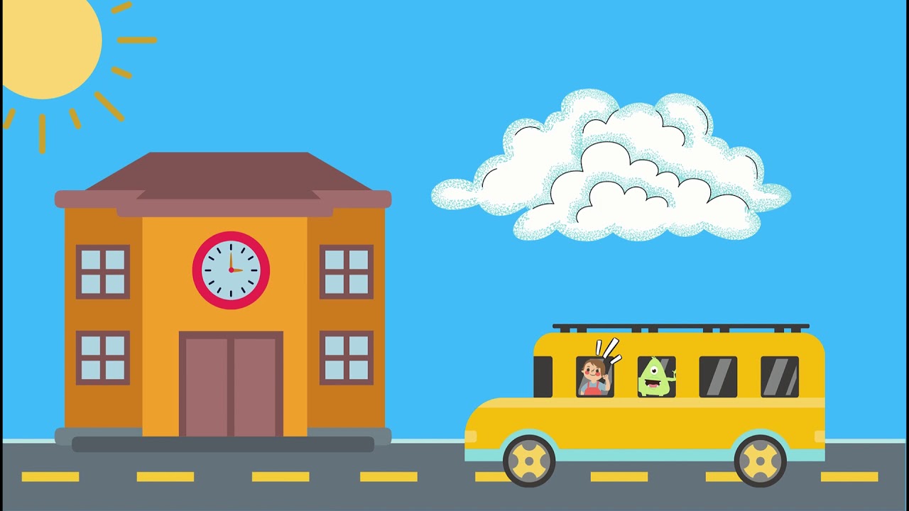 O dia em que o monstro vai a escola