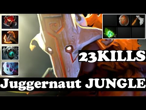 MidOne Plays Juggernaut JUNGLE With 23 KILLS - Dota 2