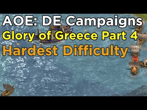 AOE:DE - Glory of Greece #4 - The Siege of Athens, Xenophon's March (Hardest)