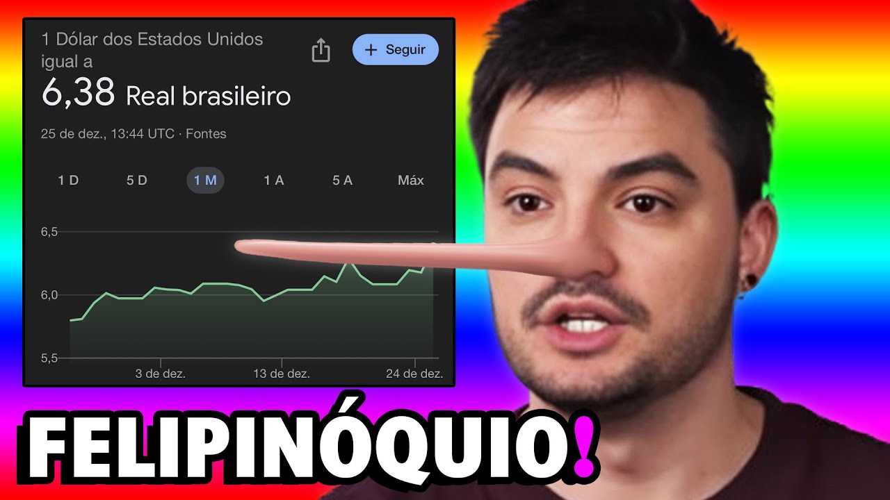 5 mentiras ABSURDAS do Felipe Neto