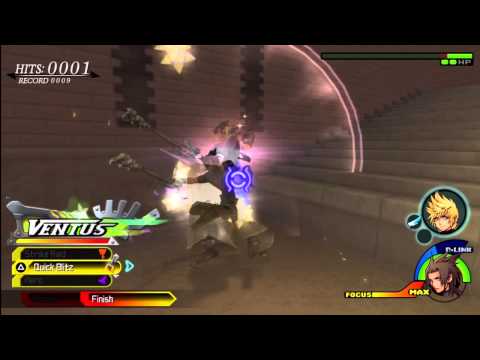 KH BbSFM HD (Terra) LV1 Speed Run - Zack II