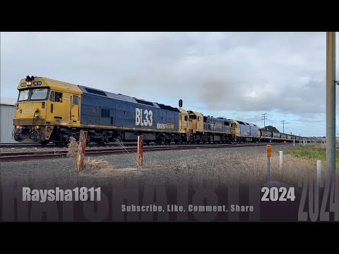 7735V - BL33-X48-G540 (Grain) North Geelong - Australian Trains by Raysha1811