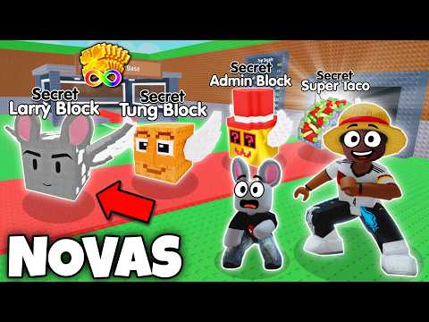 ABRINDO AS LUCKY BLOCKS MAIS INACREDITÁVEIS do ROUBE O BRAINROT! DESAFIO DO 0 A 1 TRILHÃO