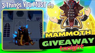 [🔴LIVE] Mythical Fruit MAMMOTH GIVEAWAY BLOX FRUITS!!! #shortslive #bloxfruits #shortsfeed