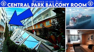 CENTRAL PARK BALCONY STATEROOM 10-205 | WONDER OF THE SEAS CABIN TOUR