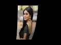 Actress Poorna Shamna Kasim Hot In Black Saree Side And Back View