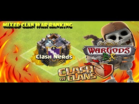 Guerras del Top Mixed #1 | Wargods BR vs Clash Nerds