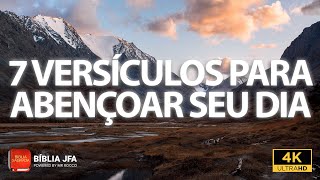 7 Versículos Para Começar o Bem o Dia 🌤️ - Bíblia JFA Offline