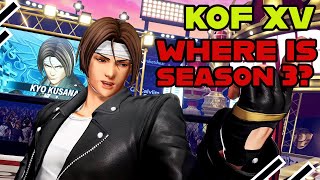 When is The King of Fighters XV XV Season 3 and Samurai Shodown Rollback