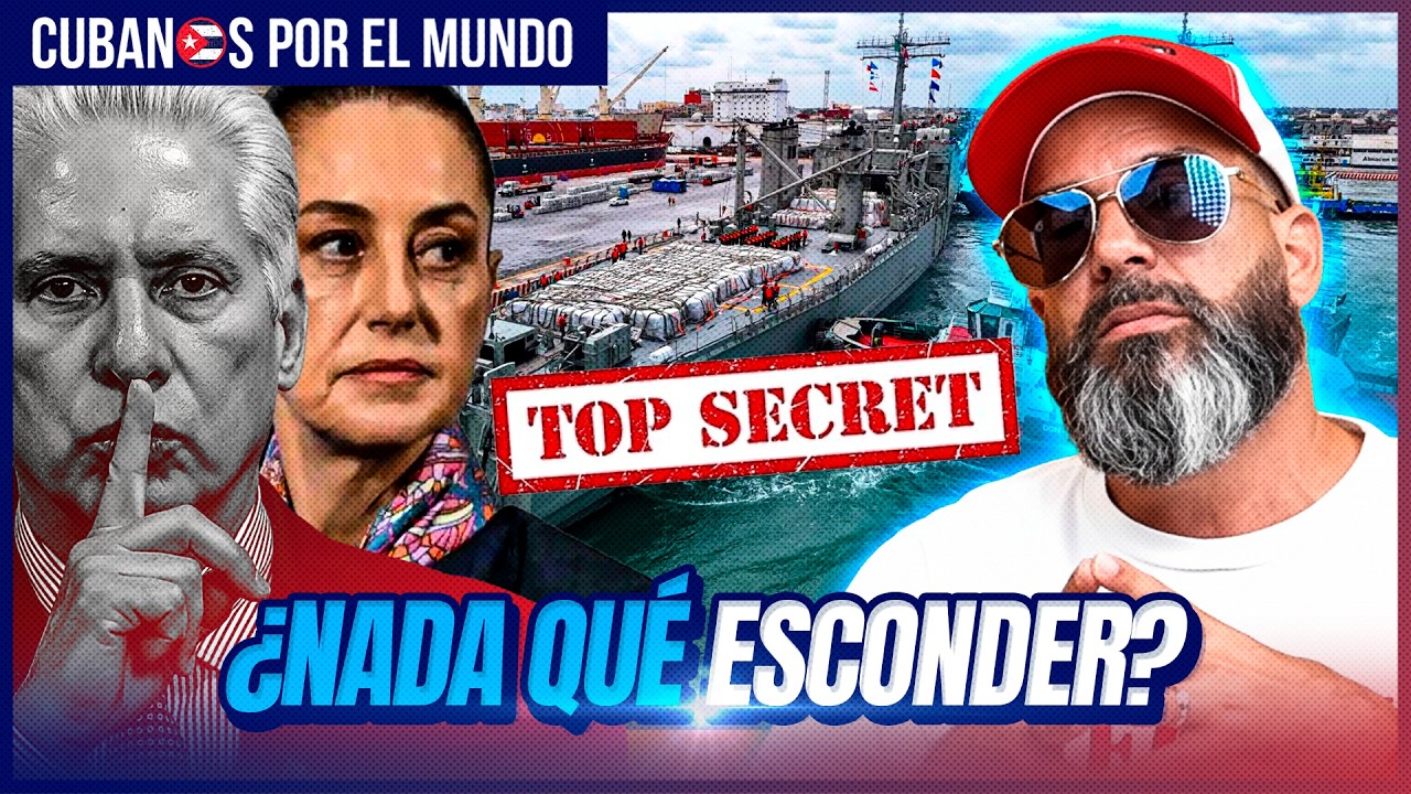 Cuba exige SECRETO a México sobre ayuda que no llega al pueblo