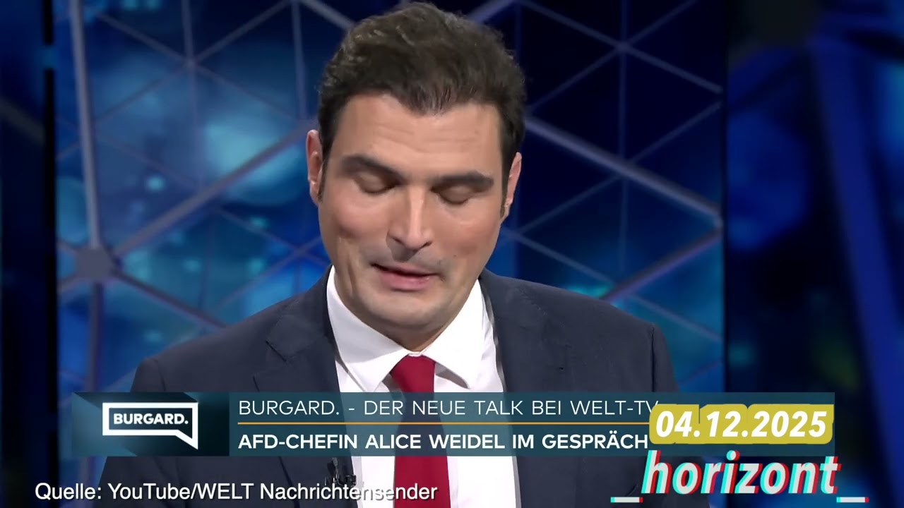 Jan Philipp „Der Unterbrecher“ Burgard: WELT-Interview mit Alice Weidel