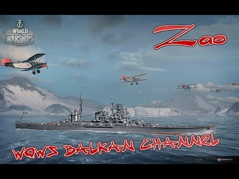 [WoWs] Zao — Japanese Tier X cruiser {6kills & ~300k DMG}