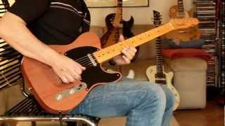 Video thumbnail for 2011 Fender Telecaster Old Growth Redwood Telecaster, LTD Edition, Part3 by GregsGuitars