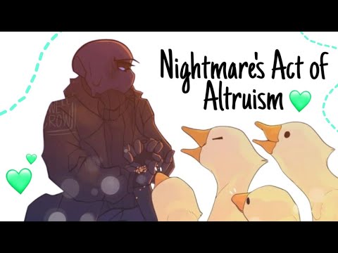 Nightmare's Act of Altruism || Undertale AU Comic Dub [OLD]
