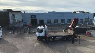 Mercedes-Benz AROCS 3248 BB+PALFINGER PK 27001/5 EXT open laadbak vrachtwagen | Foto 5 - Autoline