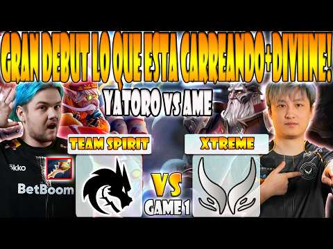 TEAM SPIRIT vs XTREME GAMING BO2[GAME 1] YATORO, COLLAPSE VS AME, NOTHINGTOSAY-DREAMLEAGUE SEASON 28