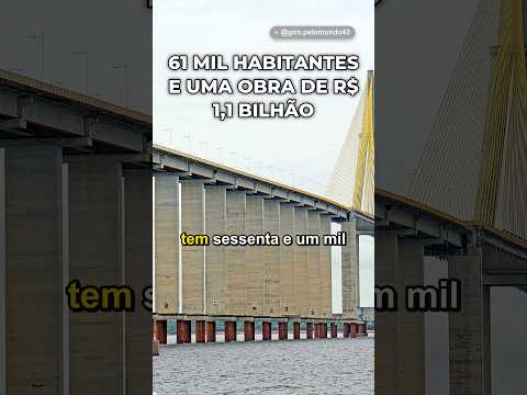 Iranduba (AM): 61 mil habitantes e uma obra de R$ 1,1 bilhão