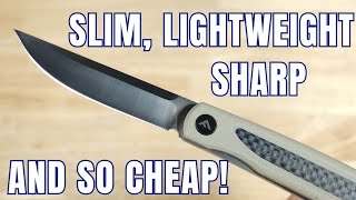 2025 STILL THE BEST BUDGET EDC KNIFE UNDER $20 FLISSA FOLDING EDC KNIFE REVIEW SLIM, LIGHT, SHARP