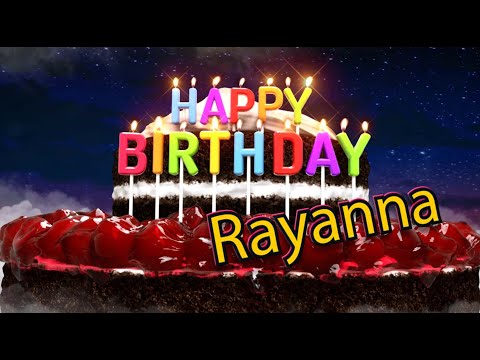 Happy Birthday Rayanna
