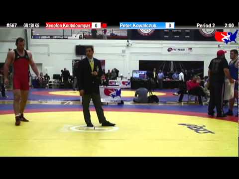 Schultz GR 120 KG Cons. Semi: Xenofon Koutsioumpas (Greece) vs. Peter Kowalczuk (Sunkist Kids)