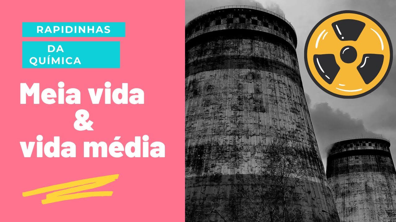 Aprender  meia vida  e vida média - método muito fácil de aprender