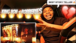 KING VON - ROBBERIES ** REACTION **  🔥😈‼️ (LONG LIVE VON) 🙏🏽