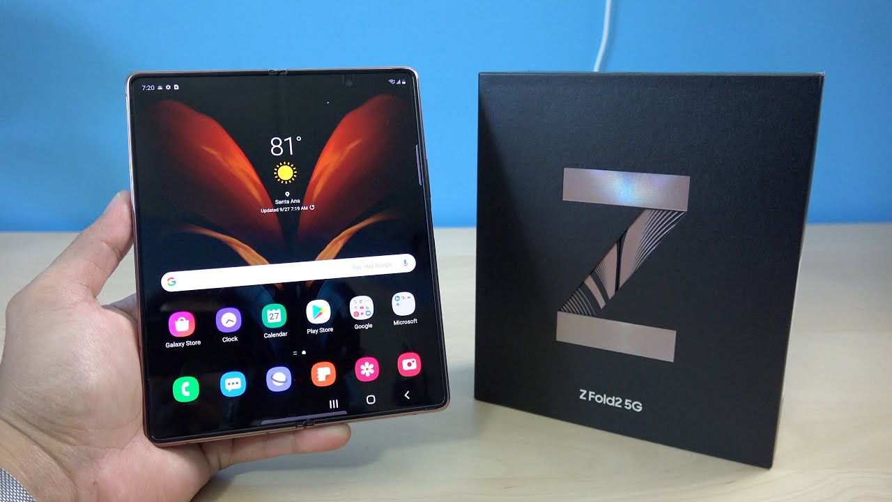 Samsung Galaxy Z Fold2 5G Unboxing