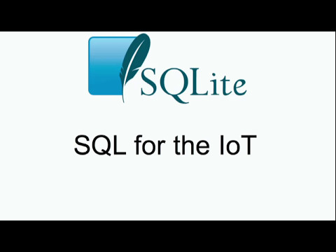 SQLite SQL for the Internet of Things