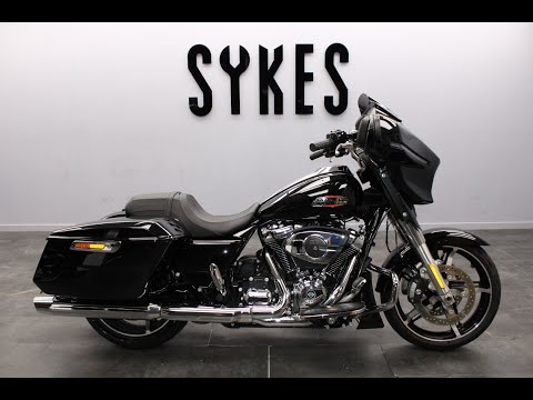 2024 Harley-Davidson FLHX Touring Street Glide in Vivid Black & Chrome Finish