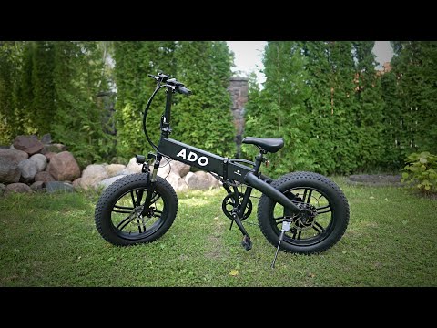 ADO A20F Review - A Powerful 500W Fat Tire Bike! [futuraride shop]