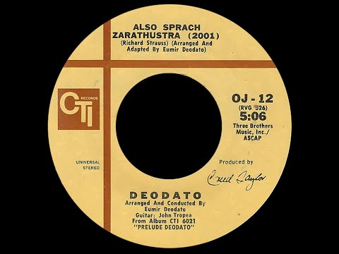 Deodato ~ Also Sprach Zarathustra (2001) 1973 Jazz Funk Purrfection Version