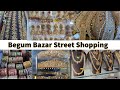 Begum Bazar Street Shopping | Hyderabad Strret Shopping | Begum Bazar Jewellery | Pavitra Burada