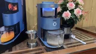 Cách làm sữa hạt với máy Medion MD19888   Hướng dẫn chi tiết