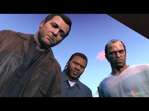 GTA V PS3 Gameplay / Walkthrough / Playthrough / 1080P Part 115 - Final Mission 3 of 3 Ending