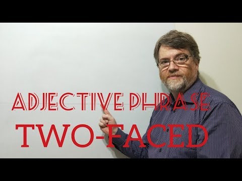 英語家庭教師ニックP形容詞句 (31) 二刀流 (English Tutor Nick P Adjective Phrase (31) Two-Faced)
