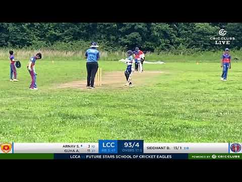 2022 13U League Division-2 - Future Stars School of Cricket Eagles Vs LCCA