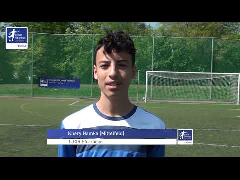 EnBW-Oberliga C-Junioren - 1. CfR Pforzheim - Khery Hamka