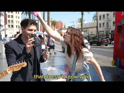 Crash Adams - New Heart Water Balloon Singing in Public