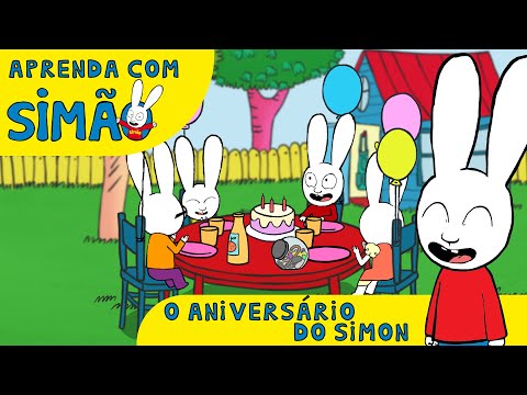 Capa de Simon *Aniversario do Simon* Português Brasileiro HD [Oficial] Desenho infantil