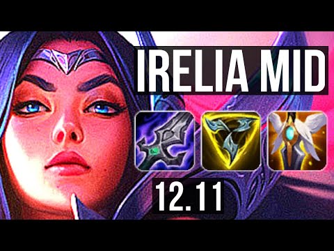 IRELIA vs AKALI (MID) | 2.6M mastery, 1000+ games, Godlike | EUW Diamond | 12.11