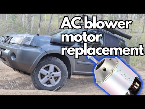 How to Replace the Aircon Blower Motor in a Nissan X-Trail | How to