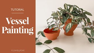 Painting Plastic Vases: Easy Hack by Flower Moxie