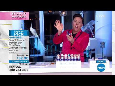 Skinn Cosmetics Perfect Skin Vivid Wear Airbrush-Puder