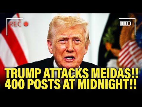 Trump LOSES IT at MIDNIGHT after ATTACKING MEIDAS!!