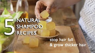 5 best natural ways to wash your hair to stop hair fall and grow thicker hair