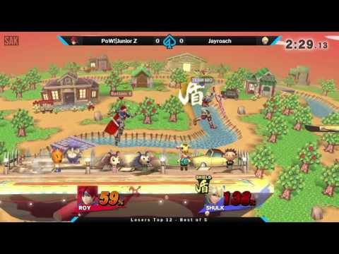 Gambit April Losers Top 12 - PoW!|Junior Z (Roy) vs Jayroach (Shulk)