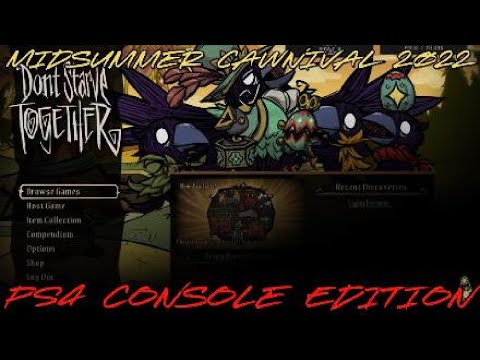 Don't Starve Together PS4: Midsummer Cawnival 2022 Update!